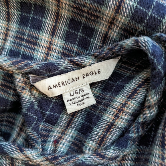 AE Printed Babydoll Dress - Picture 7 of 8